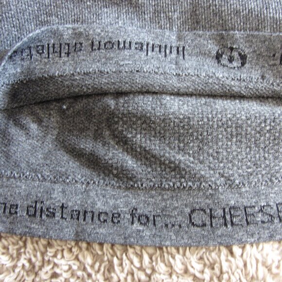 Lululemon Racer Back Tank, Heather Gray, Athletic Wear, Size 6 - Picture 4 of 6
